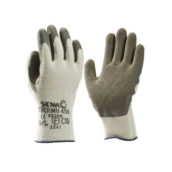 Afbeeldingen van Showa handschoen Koudebestendig grijs 451 9/L