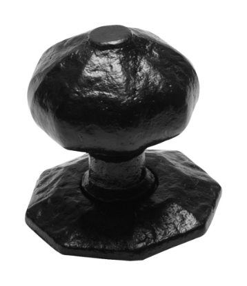 Afbeeldingen van Kirkpatrick Deurknop, Smeedijzer zwart KP3064 68mm