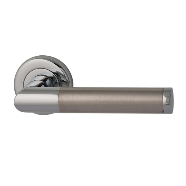 Afbeeldingen van Reguitti Deurkruk Torino chroom/inox