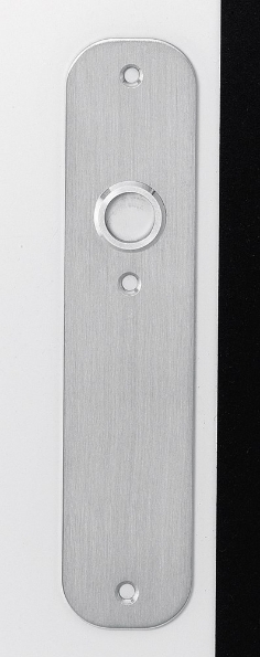 Afbeeldingen van INTERSTEEL Schild plat RVS 2698 blind