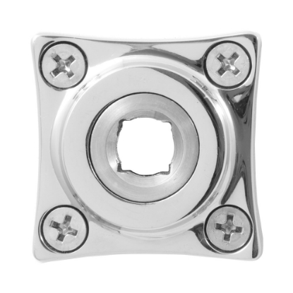 Afbeeldingen van GPF bouwbeslag Rozet, RVS gepolijst 1100.49 vierkant