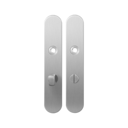 Afbeeldingen van GPF bouwbeslag Schild, RVS geborsteld 1100.20 WC63/8 normaal