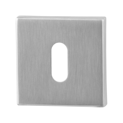 Afbeeldingen van GPF bouwbeslag Sleutelrozet, RVS geborsteld 0901.02 vierkant