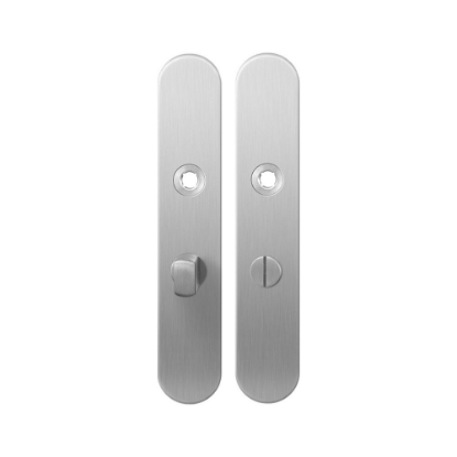 Afbeeldingen van GPF bouwbeslag Schild, RVS geborsteld 1100.20 WC57/5 normaal