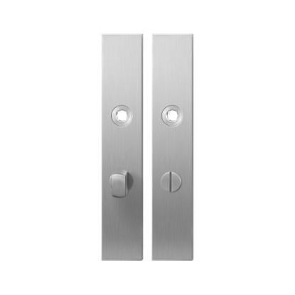 Afbeeldingen van GPF bouwbeslag Schild, RVS geborsteld 1100.25 WC63/8 normaal