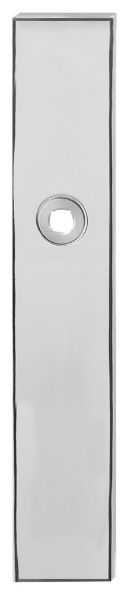 Afbeeldingen van GPF bouwbeslag Schild, RVS gepolijst