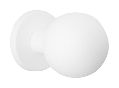 Afbeeldingen van GPF bouwbeslag Deurknop, Wit 8822.62 63mm