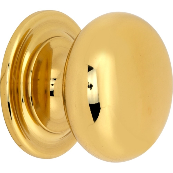 Afbeeldingen van Wallebroek Meubelknop Fungo 20mm messing