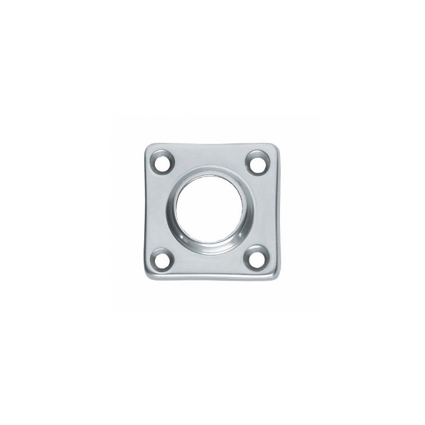 Afbeeldingen van INTERSTEEL Rozet vierkant chroom mat 3183