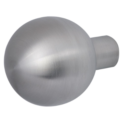 Afbeeldingen van GPF bouwbeslag Deurknop, RVS geborsteld 9854.09 S5 kogel