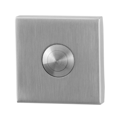 Afbeeldingen van GPF bouwbeslag Beldrukker, RVS geborsteld 9827.02 vierkant