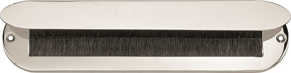 Afbeeldingen van Mi Satori Tochtklep met borstel glans chroom