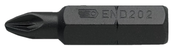Afbeeldingen van Facom Bit pozidriv END.2 tbv slagschrdr 5/16" pzd2