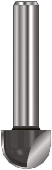 Afbeeldingen van ENT Holprofielfrees HW schacht 6 mm 12203 R4,8