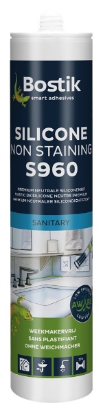 Afbeeldingen van Bostik Siliconenkit sanitair neutraal