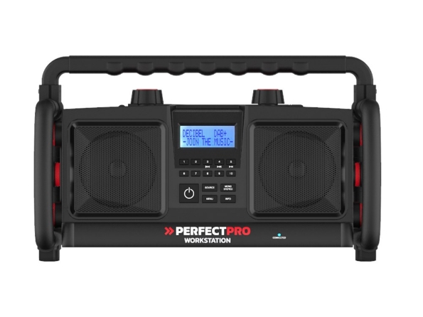 Afbeeldingen van Perfectpro Werkradio Workstation zwart WS3