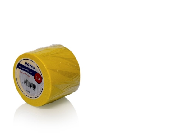 Afbeeldingen van Stokvis Tapes PVC Isolatietape 120021A geel 50mmx 20m
