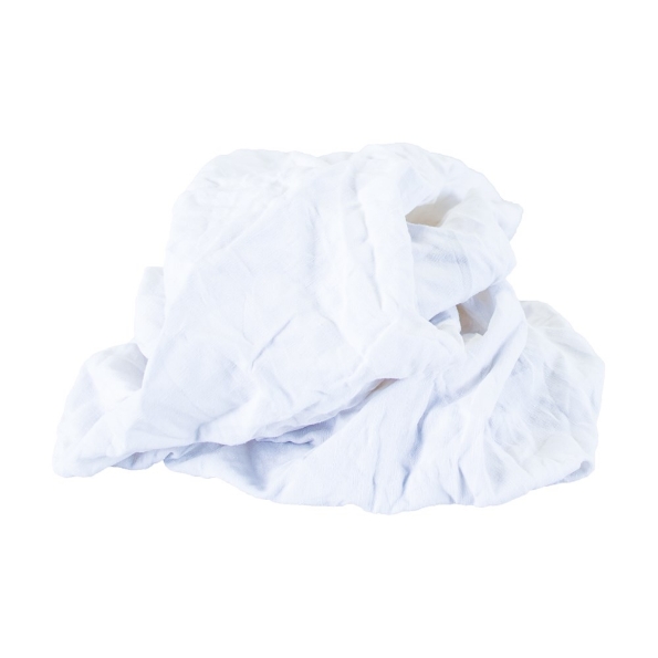 Afbeeldingen van TOWLERS® Poetslap wit 10kg