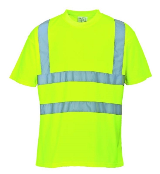 Afbeeldingen van Portwest T-shirt signa pes s478 fluor geel M