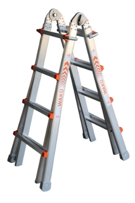 Afbeeldingen van Waku Waku telescopische vouwladder 1. 4x4 sporten