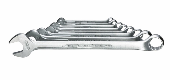 Afbeeldingen van GEDORE Ringsteeksleutel-set 1 B 3/8" - 1"