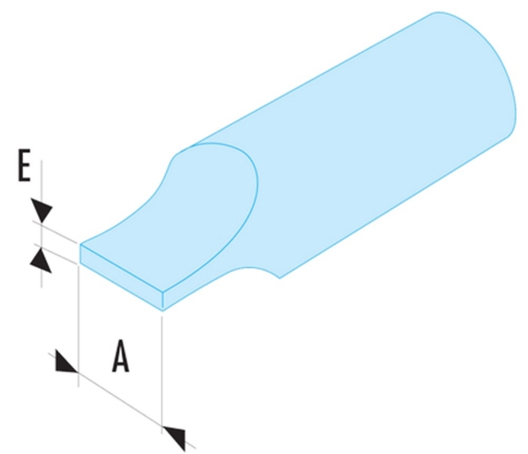 Afbeeldingen van Facom Bit zaagsnede ES.6 0.5x3x70mm