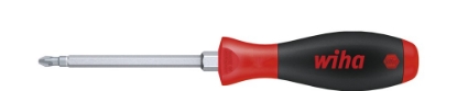Afbeeldingen van Wiha Schroevendraaier SoftFinish Pozidriv met zeskantschacht en zeskantaanzet 314 PZ1x80