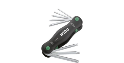 Afbeeldingen van Wiha Multitool PocketStar TORX® 8-delig SB-versie met euroslot ophanger 363P