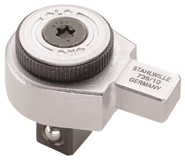 Afbeeldingen van Stahlwille Insteekratelkop 9x12, 1/2'' 735/10