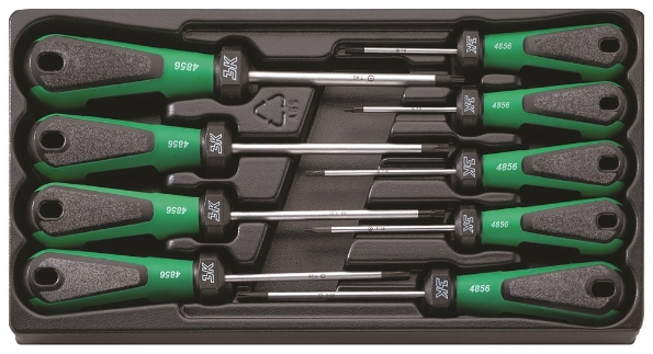 Afbeeldingen van Stahlwille Schroevendraaierset Torx boorgat 3KDRALL 4899 9 delig