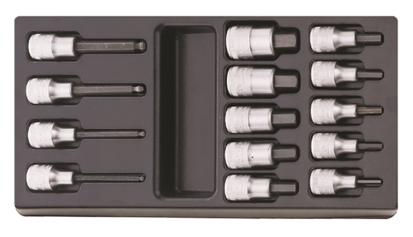 Afbeeldingen van Stahlwille Doppenset ABS+nr.54-54KK 96838114 14 delig