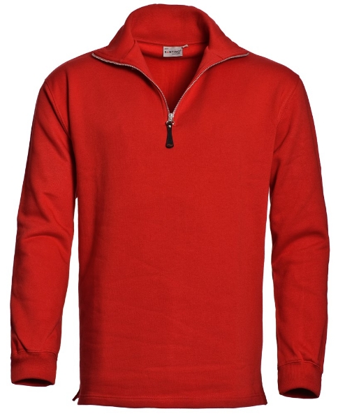 Afbeeldingen van Santino Zipsweater Alex rood XL