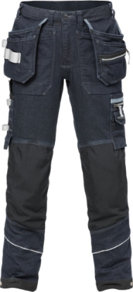 Afbeeldingen van FRISTADS Werkbroek Denimstretch 2131 DCS Blauw C44