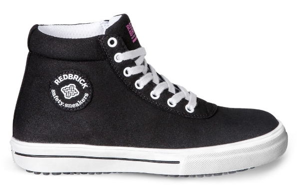 Afbeeldingen van Redbrick Dames Veiligheidsschoen hoog aluminium neus composiet zool S3 Linda zwart 42