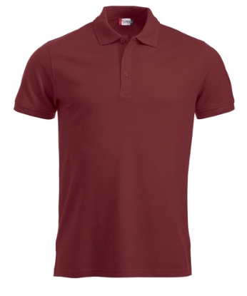 Afbeeldingen van Clique Poloshirt 028250 - Manhattan Bordeaux XS