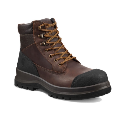 Afbeeldingen van Carhartt Detroit rugged flex s3 6 inch safety boot F702903 Bruin 39