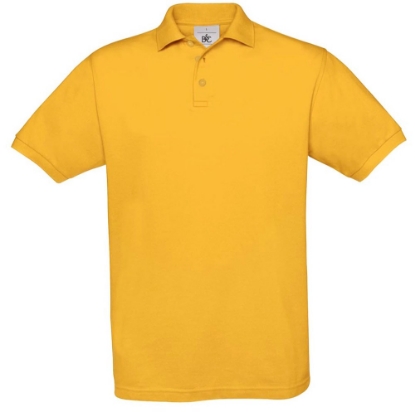 Afbeeldingen van B & C Poloshirt Safran TT Geel M