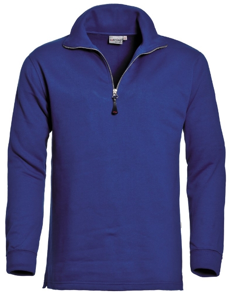 Afbeeldingen van Santino Sweater Alex korenblauw L