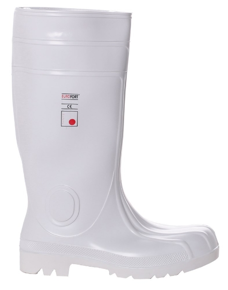 Afbeeldingen van Eurofort Veiligheidslaars S4 wit 43