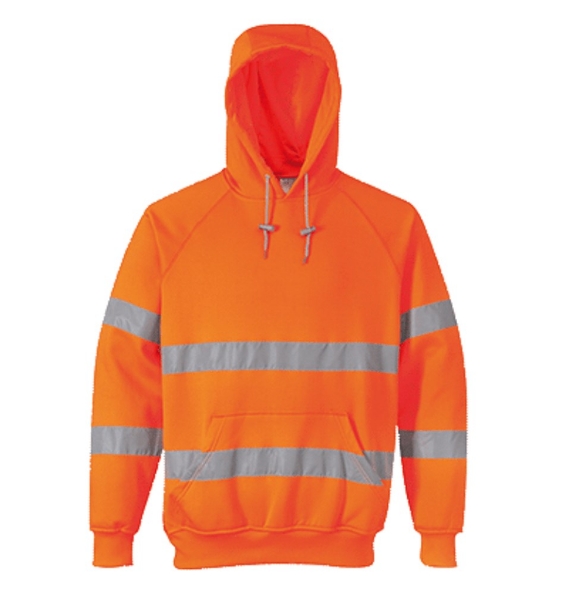 Afbeeldingen van Portwest Sweatshirt hooded hi-vis b304 fluor geel XL