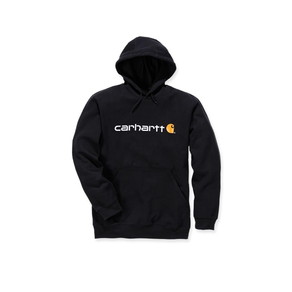 Afbeeldingen van Carhartt Loose fit midweight logo graphic sweatshirt 100074 zwart M