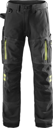 Afbeeldingen van FRISTADS Werkbroek Stretch 2578 STP Zwart C62