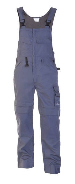 Afbeeldingen van HYDROWEAR Rijen canvasoverall met kniezak grijs 64