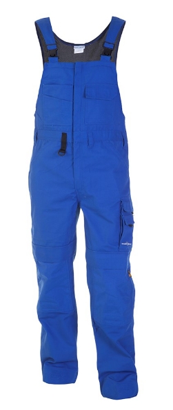 Afbeeldingen van HYDROWEAR Rijen canvasoverall met kniezak korenblauw 46