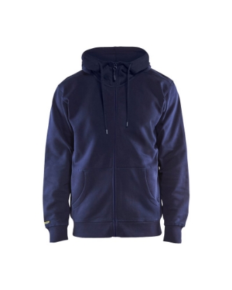 Afbeeldingen van Blåkläder Hooded Sweatshirt 3366 blauw 2XL