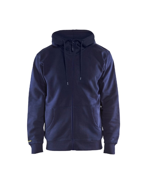 Afbeeldingen van Blåkläder Hooded Sweatshirt 3366 blauw 3XL