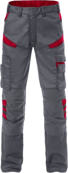 Afbeeldingen van FRISTADS Broek 2555 STFP Grijs/Rood C156