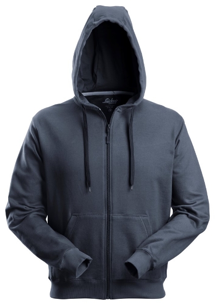 Afbeeldingen van Snickers Workwear Schilders Zip Hoodie 2801 blauw XS