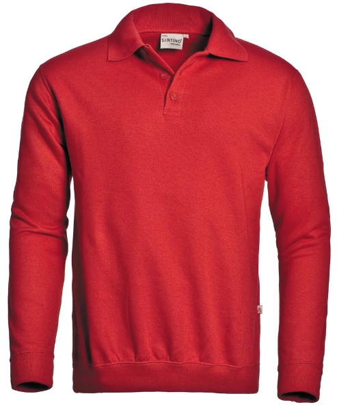Afbeeldingen van Santino Robin polosweater rood 4XL