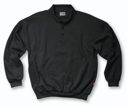 Afbeeldingen van Santino Polosweater Robin Robin zwart 2XL